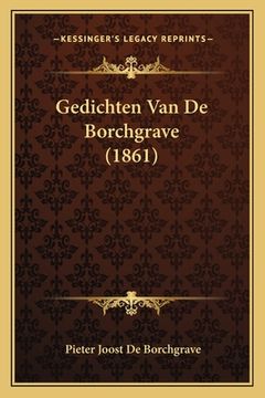 portada Gedichten Van De Borchgrave (1861)