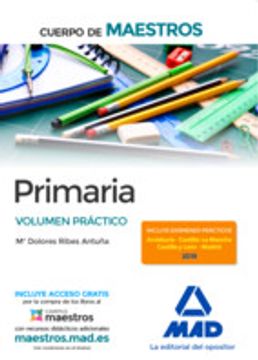 portada Cuerpo de Maestros Primaria. Volumen Práctico (in Spanish)