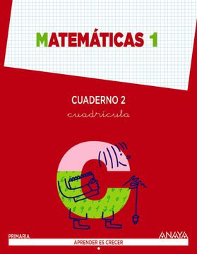 portada Matemáticas 1. Cuaderno 2 (Aprender es Crecer) - 9788467864472