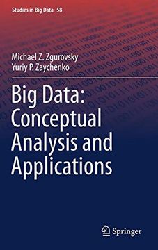 portada Big Data: Conceptual Analysis and Applications (Studies in big Data) (en Inglés)