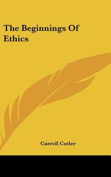 portada the beginnings of ethics
