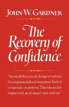 portada the recovery of confidence (en Inglés)