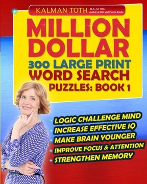 portada Million Dollar 300 Large Print Word Search Puzzles: Book 1 (Million Dollar 300 Word Search Puzzles)