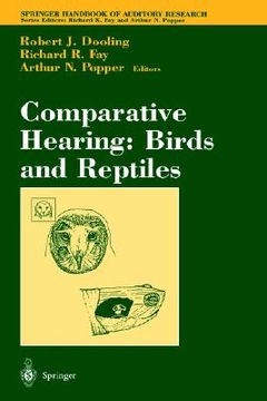 portada comparative hearing: birds and reptiles (in English)