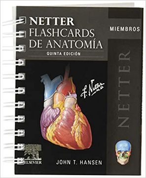 portada Netter. Flashcards de Anatomía. Miembros, 5e (in Spanish)