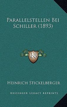 portada Parallelstellen Bei Schiller (1893) (en Alemán)