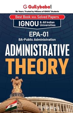 portada EPA-01 Administrative Theory (en Inglés)