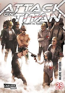 portada Attack on Titan 29: Atemberaubende Fantasy-Action im Kampf Gegen Grauenhafte Titanen (en Alemán)