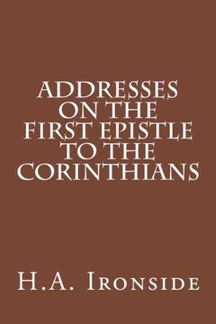 portada Addresses on the First Epistle to the Corinthians 