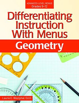 portada Differentiating Instruction With Menus: Geometry (in English)