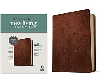 portada Nlt Wide Margin Bible, Filament Enabled Edition, Brown (en Inglés)