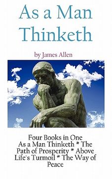 portada as a man thinketh: a literary collection of james allen