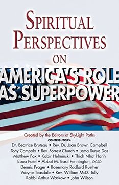 portada Spiritual Perspectives on America's Role as a Superpower (en Inglés)