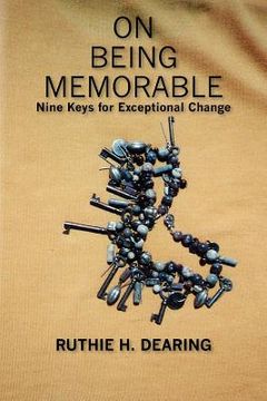 portada on being memorable (en Inglés)