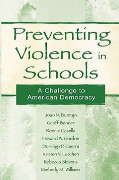 portada preventing violence in schools pr (in English)
