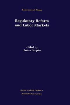 portada regulatory reform and labor markets (en Inglés)