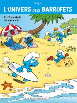 portada Els Barrufets De Vacances (en Catalá)