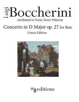 portada Boccherini Concerto in D Major op. 27 for Flute (Urtext Edition)