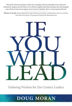 portada If you Will Lead: Enduring Wisdom for 21St-Century Leaders (en Inglés)