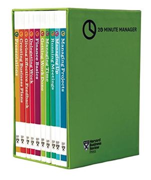 portada HBR 20-Minute Manager Boxed Set (10 Books) (HBR 20-Minute Manager Series)