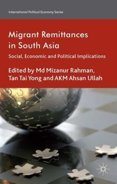 portada Migrant Remittances in South Asia: Social, Economic and Political Implications