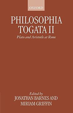 portada Philosophia Togata ii: Plato and Aristotle at Rome: Plato and Aristotle at Rome vol 2 (en Inglés)