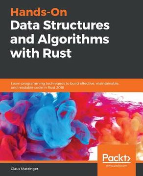 portada Hands-On Data Structures and Algorithms with Rust (in English)