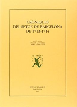 portada Croniques del Setge de Barcelona de 1713-1714 (en Catalá)