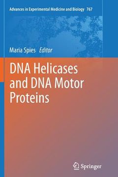 portada DNA Helicases and DNA Motor Proteins (en Inglés)