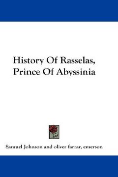 portada history of rasselas, prince of abyssinia