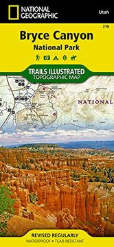portada Bryce Canyon National Park: Trails Illustrated National Parks: Ng. Np. 219 (National Geographic Trails Illustrated Map) [Idioma Inglés] 