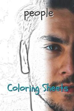 portada People Coloring Sheets: 30 People Drawings, Coloring Sheets Adults Relaxation, Coloring Book for Kids, for Girls, Volume 3 (en Inglés)