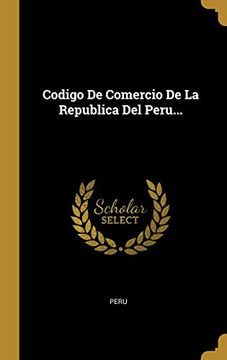 portada Codigo de Comercio de la Republica del Peru.