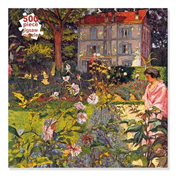 portada Adult Jigsaw Puzzle Edouard Vuillard: Garden at Vaucresson, 1920 (500 Pieces): 500-Piece Jigsaw Puzzles (en Inglés)