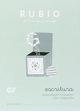 portada Caligrafía. Cuadernos Escritura 07 (in Spanish)
