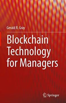 portada Blockchain Technology for Managers (en Inglés)
