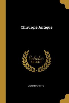 portada Chirurgie Antique (in French)