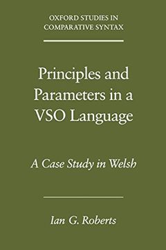 portada Principles and Parameters in a vso Language: A Case Study in Welsh (Oxford Studies in Comparative Syntax) (en Inglés)