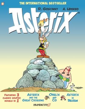 portada Asterix Omnibus 8: Collecting Asterix and the Great Crossing, Obelix and co, Asterix in Belgium (en Inglés)