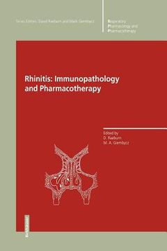 portada rhinitis: immunopathology and pharmacotherapy (en Inglés)