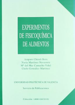 portada Experimentos de Fisicoquimica de Alimentos (in Spanish)