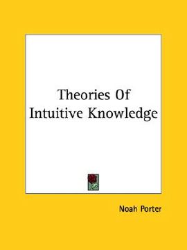 portada theories of intuitive knowledge (en Inglés)