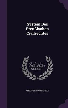 portada System Des Preußischen Civilrechtes