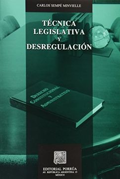 portada tecnica legislativa y desregulacion 5/ed
