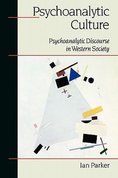 portada psychoanalytic culture: psychoanalytic discourse in western society (en Inglés)
