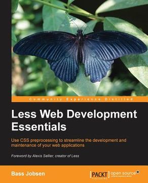 portada Less Web Development Essentials (en Inglés)
