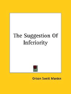portada the suggestion of inferiority (en Inglés)