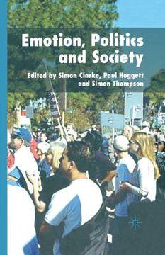 portada Emotion, Politics and Society (en Inglés)