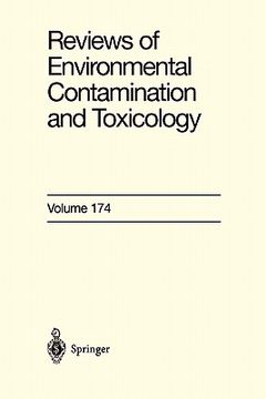 portada reviews of environmental contamination and toxicology 174 (en Inglés)