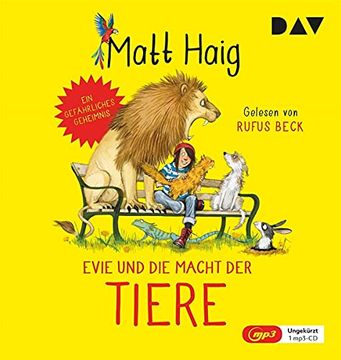 portada Evie und die Macht der Tiere: Ungekürzte Lesung mit Rufus Beck (1 Mp3-Cd) (in German)